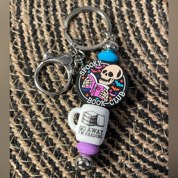 Hand Crafted Accessories - Book Keychain